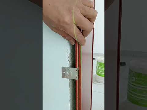 Strengthen the door frame#tools #carpenter #woodworking #diy #usa #usashorts