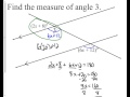 Exploring Parallel Lines and Transversals
