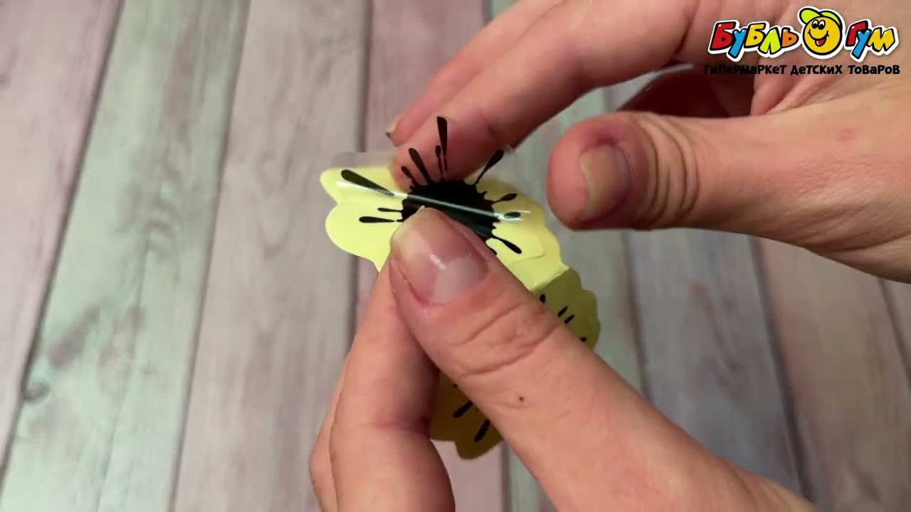 Наклейка клякса - видео