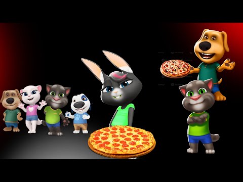 🍕 Pizza Making Tom - My Talking Tom Friends Full HD Gameplay