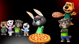 🍕 Pizza Making Tom - My Talking Tom Friends Full HD Gameplay