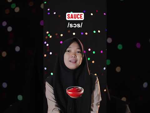 MAKANAN ENGLISH YANG SERING SALAH SEBUT