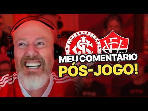 VITÓRIA COM FUTEBOL RUIM | COMENTÁRIO DE FABIANO BALDASSO | INTERNACIONAL 1 X 0 VITÓRIA
