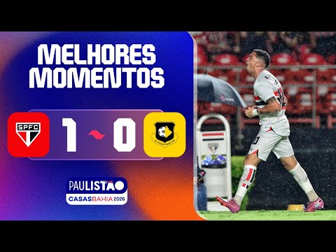SÃO PAULO 1 X 0 SÃO BERNARDO | MELHORES MOMENTOS | 2ª RODADA | PAULISTÃO CASAS BAHIA 2026
