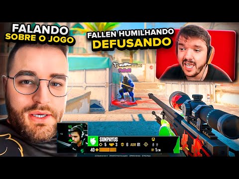 FALLEN DEIXANDO GAULES DE BOCA ABERTA KKKKKKKK!