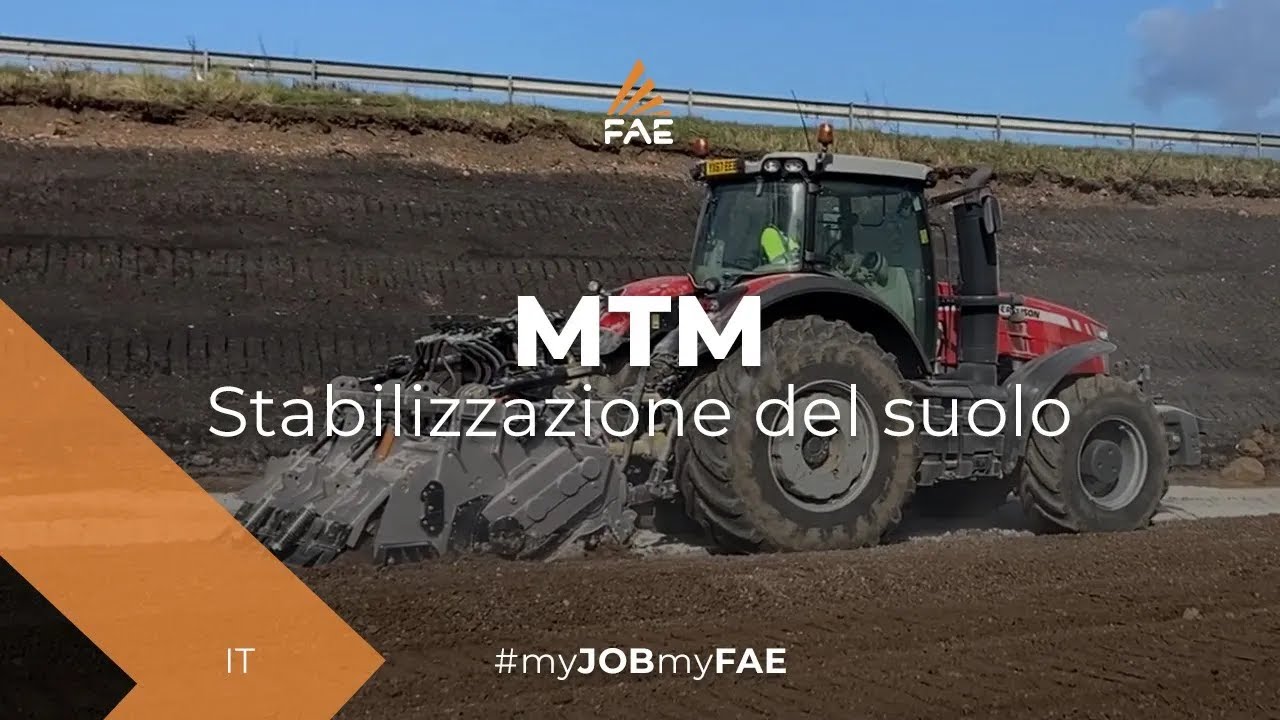 Video - FAE MTM - MTM/HP - La testata per Frantumazione sassi, Triturazione asfalto e Stabilizzazione del suolo