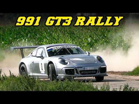 PORSCHE 991 GT3 Rally | FULL Sound experience, OPEN exhaust | 2024