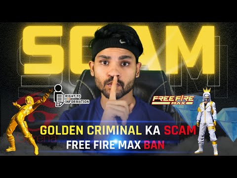 Golden Criminal = Scam? 💀 | RTI Reveal | FF MAX Illegal Confirmed 😡