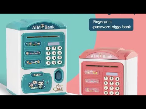 ATM Bank Machine with Password & Fingerprint