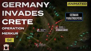 Germany’s Airborne Gamble at Maleme: the Battle of Crete, 1941 – Animated