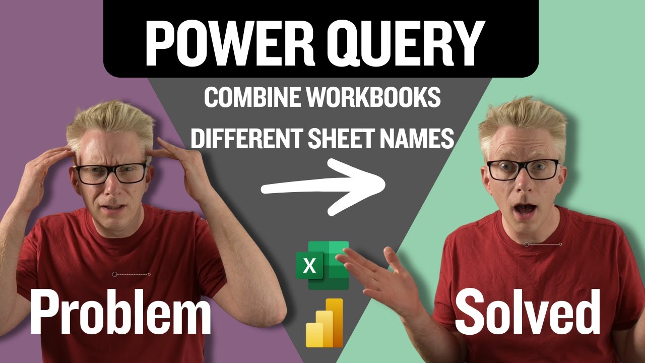 Power Query Trick: Combine Excel Files with DIFFERENT Sheet Names!