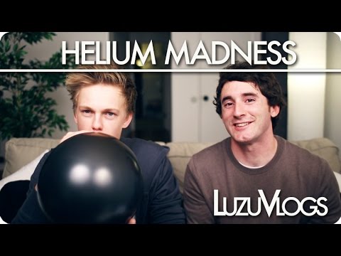 HELIUM MADNESS con CASPAR LEE! - LuzuVlogs