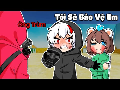 Tui Làm TÊN ÁO ĐEN Chỉ Để Bảo Vệ Cô Ấy Trong Squid Game 2 Roblox ☠️