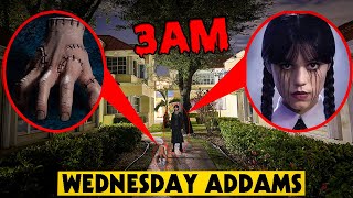 DON'T WATCH SCARY WEDNESDAY ADDAMS VIDEOS AT 3AM OR CURSED WEDNESDAY ADDAMS & THE THING WILL APPEAR!