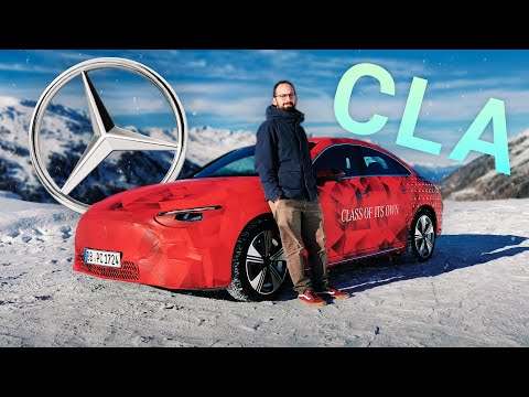 Mercedes CLA (2025) : première rencontre avec l’anti Tesla Model 3 !