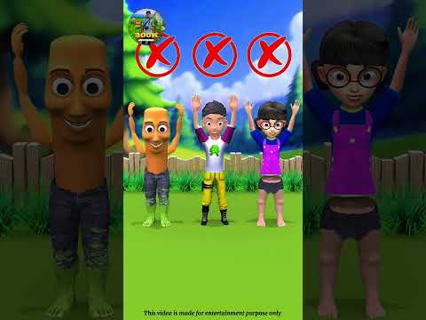 कौन सा पैर किसका हैं 🤔~ #cartoon #shorts