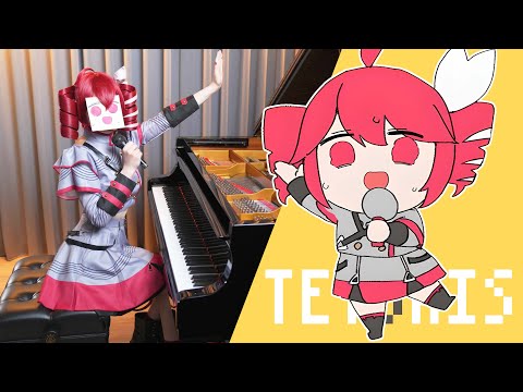 「Tetoris / Kasane Teto」INSANE SPEED PIANO COVER！🟥Hiiragi Magnetite🟨 Ru's Piano