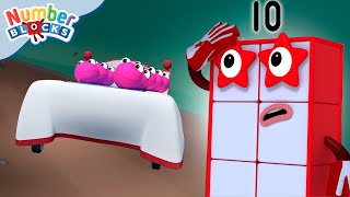 Moments plus héroïques de Dix 🦸‍♀️ Apprendre à compter jusqu'à 10 | Numberblocks Français