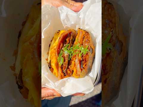 Buldak Ramen Crispy Sandwich: 10 Minutes Lunch Hack ⏰🌶️