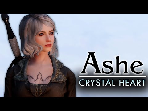 Robot Romance & Review of Ashe: Crystal Heart | Skyrim Mods