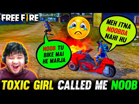 Attitude Girl Gamer😡  React On 2B Gamer Hacker Gameplay -Shocking Reacton😲 #AdamPrank #FreefirePrank