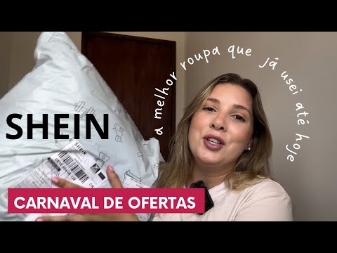 RECEBIDOS SHEIN | CARNAVAL COM DESCONTO de ATÉ 80%