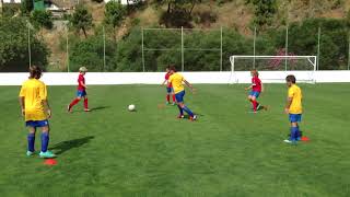 Campus Atletico Madrid nuestro Now How con jugadores