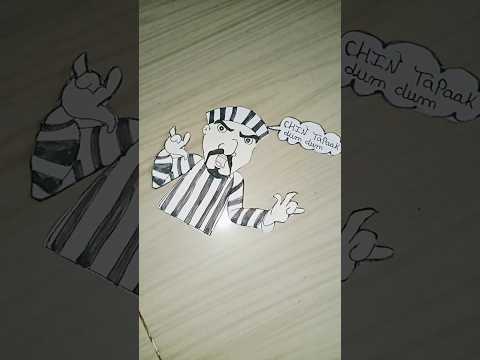 Hum sab ka maksad ek hi h chin tapak dum dum #art #youtubeshorts #drawing