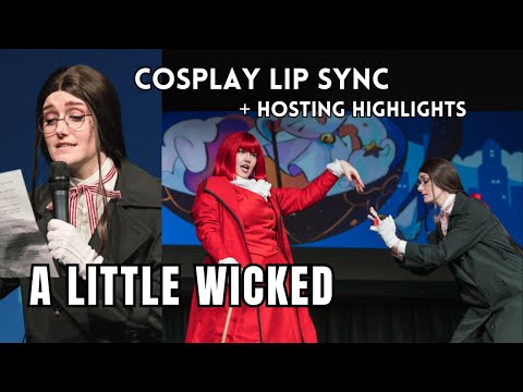 A LITTLE WICKED Grell & Madame Red | Cosplay Lip Sync | Kumoricon 2024