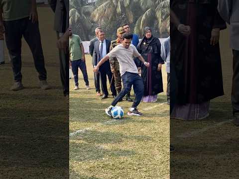 গোল দিলেন উপদেষ্টা আসিফ মাহমুদ
