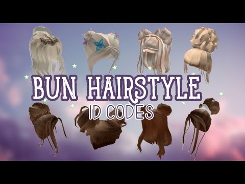 Roblox Hair Bun Code 07 2021 - woven roblox youtube