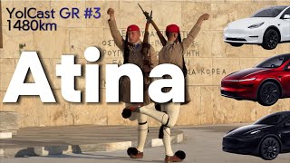 YouTube'Ta Yok ! - Atina'da Teslalar ile kaybolduk ne yedik ?  - Yolcast GR 3.bölüm