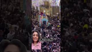 Festa della Bruna, a major religious and historical festival held annually in Matera, Italy