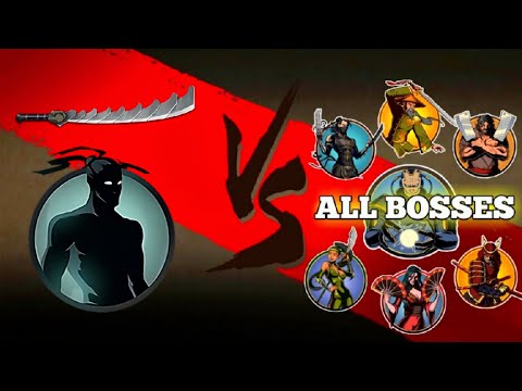 Shadow Fight 2 Special Edition Composite Sword vs All Bosses Battle - Weapon Review and Gameplay