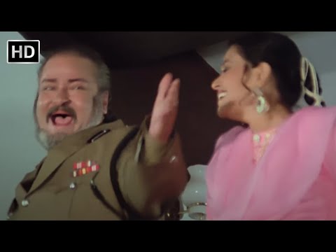 हाय मेरे दोस्त कैसे हो | Daata Scene | Shammi Kapoor, Padmini Kolhapure | Best Scene HD