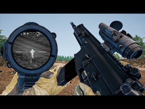 This Mod Adds THERMAL Scopes To Squad!