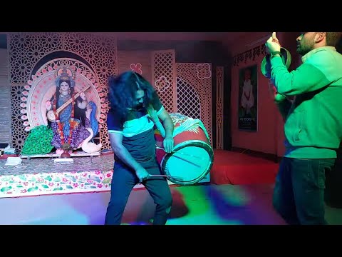 Saraswati Puja, PUJOR DHAK | DURGA PUJAR DHAK , পূজোর ঢাক বাজনা, Pujar Badya Dhak