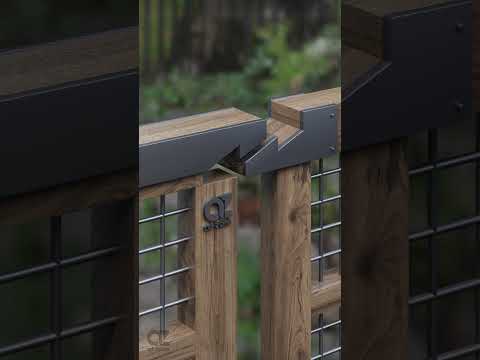 "Automatic Multi-Latch Door Lock for Sliding Gates in Stunning Silver "