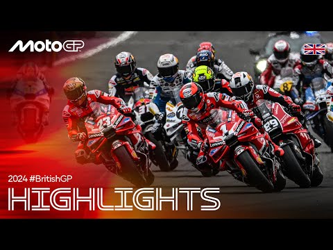 MotoGP™ Race Highlights 👹 | 2024 #BritishGP