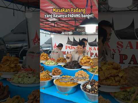 Nasi padang Roxy!! Rendangnya MANTAP!! Full video ada di IG ya!