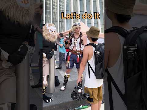 Asked this Demon Slayer cosplayer to film an EPIC VIDEO @WholeWheatPete #demonslayer