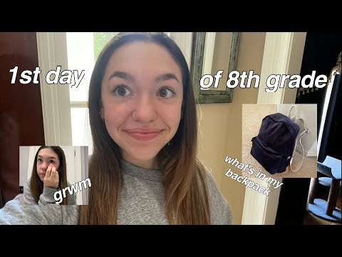 get ready w me for my 1st day of eighth grade! || KL Lifestyle