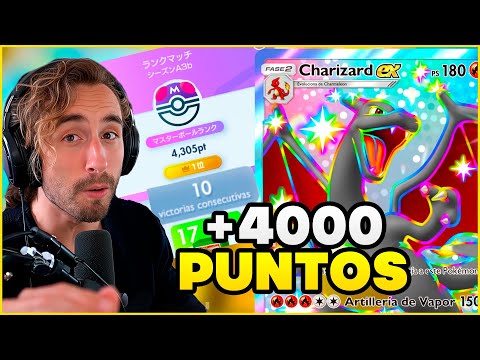 El mazo del TOP 1 me dio 10 victorias seguidas 🔥  | Pokemon TCG Pocket