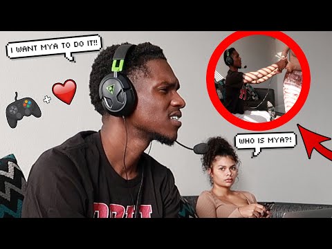 Gaming with girls online to see how my girlfriend reacts! *HILARIOUS*