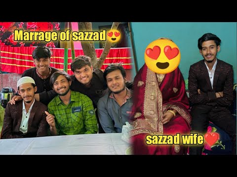 টিম মেম্বারদেরকে নিয়ে চলে গেলাম সাজ্জাদকে বিয়ে করাতে😍৩ বছর রিলেশনের পর সাজ্জাদের বিয়েটা হয়ে গেল🥰