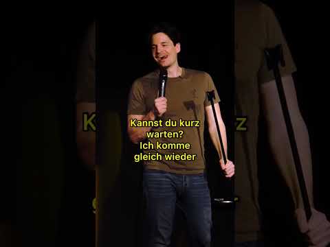 Zuschauer ist lustiger als der Comedian!
