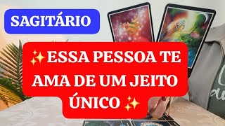 ❤️ SAGITÁRIO ❤️ ESSA PESSOA TE AMA E TE COMPREENDE COMO NINGUÉM. 