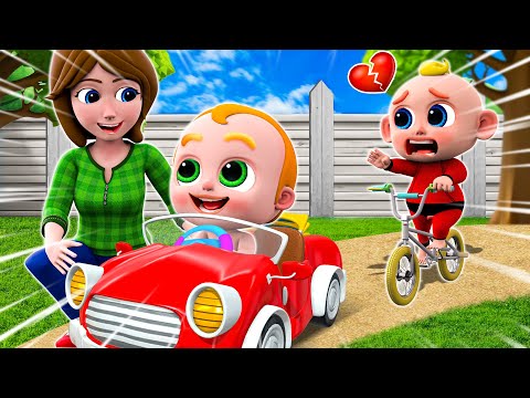 Don't Be Jealous Song | Mommy, Don't Leave Me! | Funny Kids Song & More Nursery Rhymes by Little PIB