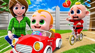 Don't Be Jealous Song | Mommy, Don't Leave Me! | Funny Kids Song & More Nursery Rhymes by Little PIB