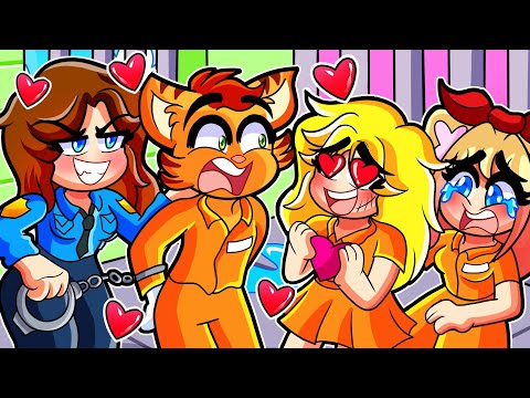 ATRAPADO en una prision de SOLO CHICAS 😱❤️ 1 CHICO VS 5 CHICAS | SRGATO X FLOR EN MINECRAFT ROLEPLAY